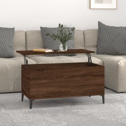 Sonata H Маса за кафе, кафяв дъб, 90x44,5x45 см, инженерно дърво - Măsuțe de living