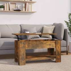 Sonata H Кафе маса, опушен дъб, 101x49x52 см, инженерно дърво - Măsuțe de living