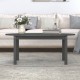 Sonata H Кафе маса, сива, 110x55x45 см, борово дърво масив