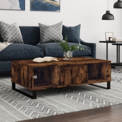 Sonata H Кафе маса, опушен дъб, 104x60x35 см, инженерно дърво - Măsuțe de living