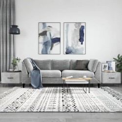 Sonata H Кафе маси, 2 бр, Бетонно сиво, 50x50x40 см, инженерно дърво - Măsuțe de living