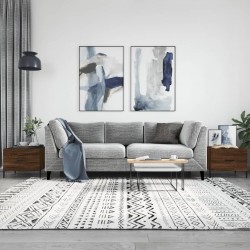 Sonata H Кафе маси, 2 бр, кафяв дъб, 50x50x40 см, инженерно дърво - Măsuțe de living