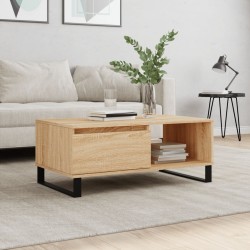 Sonata H Кафе маса, дъб сонома, 90x50x36,5 см, инженерно дърво - Mese