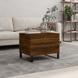 Sonata H Маса за кафе, кафяв дъб, 60x44,5x45 см, инженерно дърво - Măsuțe de living