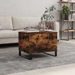 Sonata H Кафе маса, опушен дъб, 60x44,5x45 см, инженерно дърво - Măsuțe de living