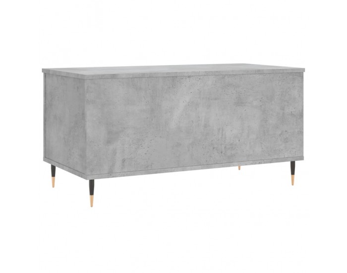 Sonata H Кафе маса, бетонно сива, 90x44,5x45 см, инженерно дърво