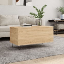 Sonata H Кафе маса, дъб сонома, 90x44,5x45 см, инженерно дърво - Măsuțe de living