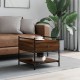 Sonata H Кафе маса, кафяв дъб, 50x50x50 см, инженерно дърво