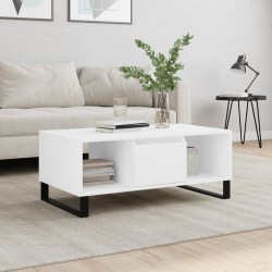 Sonata H Кафе маса, бяла, 90x50x36,5 см, инженерно дърво - Mese
