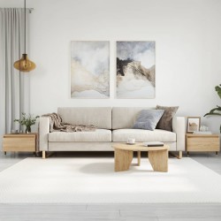 Sonata H Холни маси, 2 бр, дъб сонома, 50x46x35 см, инженерно дърво - Măsuțe de living