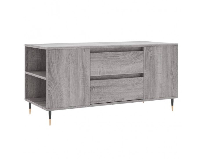 Sonata H Кафе маса, сив сонома, 102x44,5x50 см, инженерно дърво