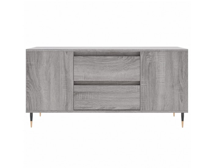 Sonata H Кафе маса, сив сонома, 102x44,5x50 см, инженерно дърво