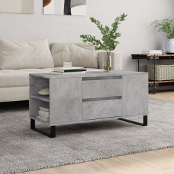 Sonata H Кафе маса, бетонно сиви, 102x44,5x50 см, инженерно дърво - Mese