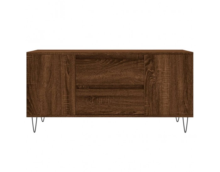 Sonata H Кафе маса, кафяв дъб, 102x44,5x50 см, инженерно дърво