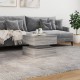 Sonata H Маса за кафе с LED осветление, сив сонома, 50x50x40 см