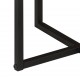 Sonata H Маса за кафе 55x55x45 см акация масив и желязо
