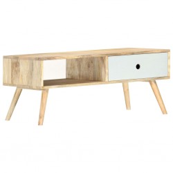 Sonata H Маса за кафе, 90x50x40 см, мангово дърво масив - Măsuțe de living
