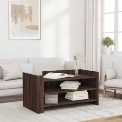 Sonata H Кафе маса, кафяв дъб, 100x50x50 см, инженерно дърво - Mese