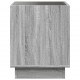 Sonata H Маса за кафе с Infinity LED, сив сонома, 40x40x50 см