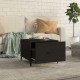 Sonata H Маса за кафе с метални крака 2 бр кафяв дъб 50x50x40 см