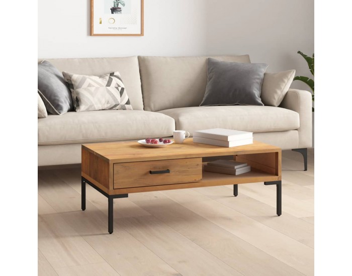 Sonata H Маса за кафе, 90x50x35 см, борово дърво масив