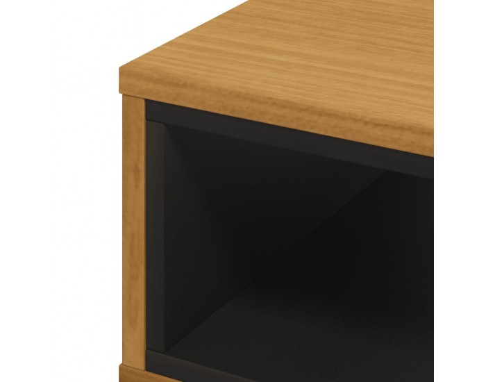 Sonata H Маса за кафе FLAM 100x50x32,5 см бор масив
