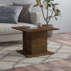 Sonata H Кафе маса, кафяв дъб, 55,5x55,5x40 см, инженерно дърво - Măsuțe de living