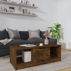 Sonata H Кафе маса, опушен дъб, 102x50x36 см, инженерно дърво - Măsuțe de living