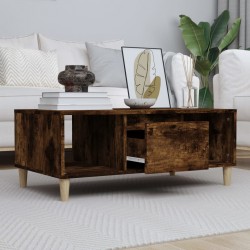 Sonata H Кафе маса, опушен дъб, 90x50x36,5 см, инженерно дърво - Măsuțe de living