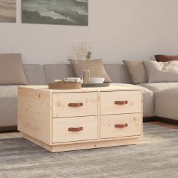 Sonata H Кафе маса, 80x80x45 см, борово дърво масив - Mese