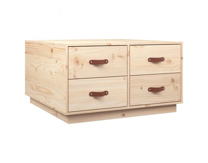 Sonata H Кафе маса, 80x80x45 см, борово дърво масив
