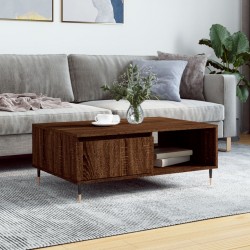 Sonata H Кафе маса, кафяв дъб, 90x60x35 см, инженерно дърво - Măsuțe de living