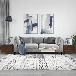 Sonata H Кафе маси, 2 бр, кафяв дъб, 50x50x40 см, инженерно дърво - Măsuțe de living
