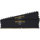 Corsair DDR4, 3200MHz 16GB 2x8GB DIMM, Unbuffered, 16-18-18-36, SPD base 2666, XMP 2.0, Vengeance LPX Black Heatspreader, Black PCB, 1.35V, for Ryzen/AM4, EAN:0843591031110