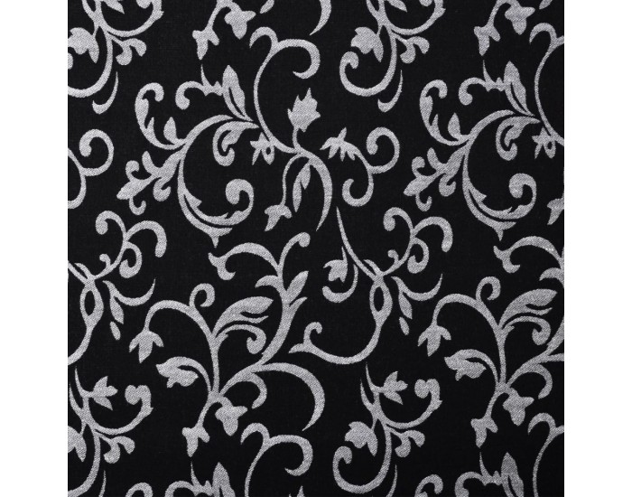 Sonata H Кушетка, черно и бяло, текстил