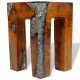 Sonata H Табуретка, тиково дърво масив и смола