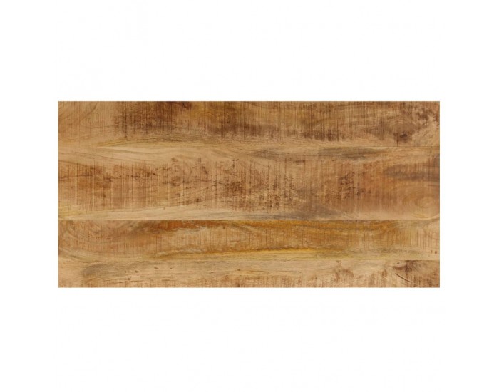 Sonata H Маса за кафе, 100x50x35 см, мангово дърво масив и стомана