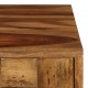 Sonata H Маса за кафе, шишам масив, финиш цвят пчелен мед, 110x50x37 cм