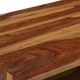 Sonata H Маса за кафе, шишам масив, финиш цвят пчелен мед, 110x50x37 cм