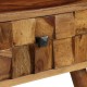 Sonata H Маса за кафе, шишам масив, финиш цвят пчелен мед, 110x50x37 cм