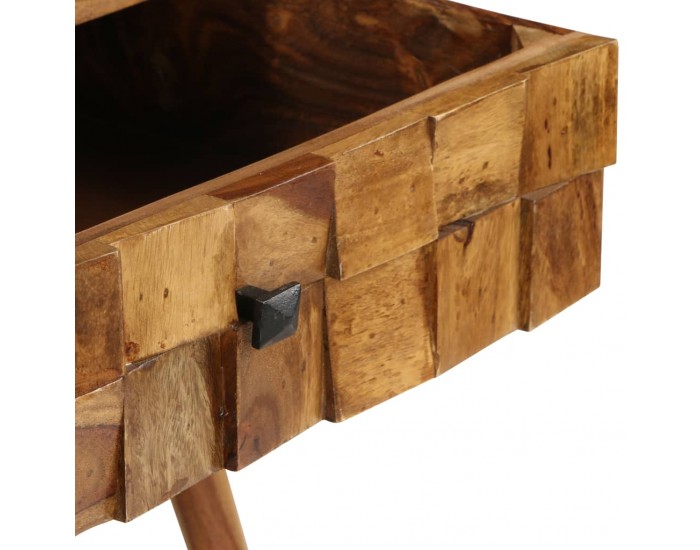 Sonata H Маса за кафе, шишам масив, финиш цвят пчелен мед, 110x50x37 cм