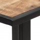 Sonata H Трапезна маса, 120 cм, грубо мангово дърво