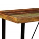 Sonata H Бар маса, регенерирано дърво масив, 120x60x107 см