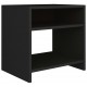 Sonata Noptiere, 2 buc., negru, 40x30x40 cm, lemn prelucrat