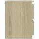 Sonata Noptiere, 2 buc., stejar sonoma, 30x30x40 cm, lemn prelucrat