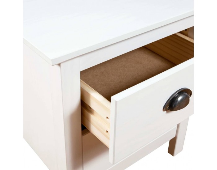 Sonata H Нощни шкафчета 2 бр Hill 46x35x49,5 см борово дърво масив