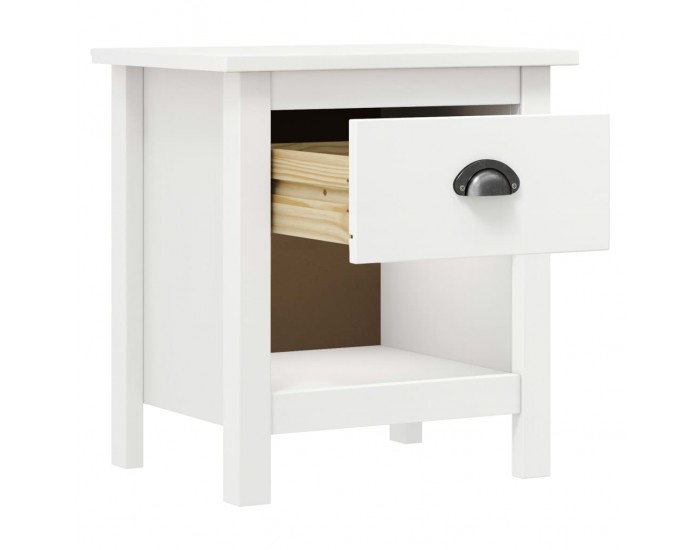 Sonata H Нощни шкафчета 2 бр Hill 46x35x49,5 см борово дърво масив