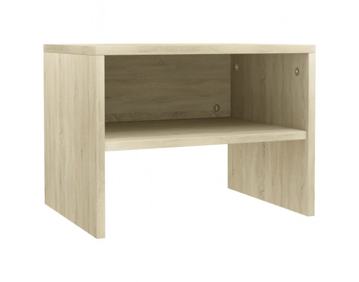 Sonata Noptiere, 2 buc., stejar sonoma, 40x30x30 cm, lemn prelucrat