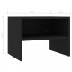 Sonata Noptiere, 2 buc., negru, 40x30x30 cm, lemn prelucrat