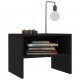 Sonata Noptiere, 2 buc., negru, 40x30x30 cm, lemn prelucrat